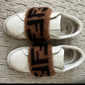 Fendi mink sneakers